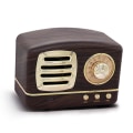 Pikkukuva 3 / 5: Kannettava Bluetooth-retrokaiutin, langaton minivintagekaiutin, jossa on rikas B