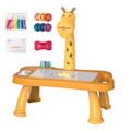 Miniatyrbillede 1 af 2: Børns Smart Animals Style Projektor Med Skrivebord Lærings Maleri Maskine Legetøj 5ml