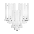 Miniatyrbillede 1 af 4: Xtralite 27w dagslys erstatningslyspære til læselamper med høj synlighed, 4-benet Gx10q-4 Quad Tube (6500k) Pack Of 3