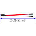 Miniatyrbilde 2 av 5: 3,5 mm lydsplitterkabel, hodetelefonmikrofon splitter 3,5 mm AUX 3-pin hunn til 2 x 3,5 mm hann, for smarttelefoner, nettbrett, MP3, MP4 (20 cm)