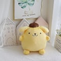 Miniatyrbillede 4 af 4: Jinzhaolai Sanrioed Cartoon Pom Pom Purin Hund Siddeplads Plys Legetøj Pude Sød Anime Fyldt Plys Blød Dukke Børn Fødselsdag Gave