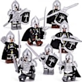 Miniatyrbillede 1 af 4: Kvalitets Høj Herre af Ringene Gondor Soldat Tung Rustning Soldat Midgård Era Byggeklodser