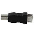 Miniatyrbilde 4 av 4: 2x USB Type A hunn til USB Type B hann adapter