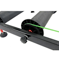 Miniatyrbild 4 av 5: 2 st runda remdrivningscykelträningsbordstransmissionsrullarplattform PU-rem 5 mm för drivning