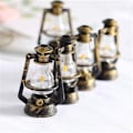 Miniatyrbild 3 av 4: Miniatyr möbler leksak dockhus DIY dekoration tillbehör mini retro fotogenlampa