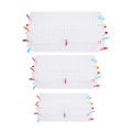 Pikkukuva 2 / 5: 3 kpl/setti Embroidering Mesh Sheet DIY Kätevä Muovi Käsityölaukku Mesh Neulonta Sheet Kotiin Mengxi