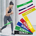 Miniatyrbild 3 av 4: MINIBAND träningsband 5 PACK - Gummiband julklappar