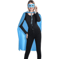 Miniatyrbilde 3 av 5: Superheltkappe og maske for voksne - Halloween vampyrkapper festantrekk superheltkostyme