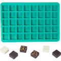 Miniatyrbillede 1 af 5: Forme 40 hullers firkantede forme til hjemmelavet karamel, hårdt slik, trøffelchokolade, keto fedtbomber, gummi, jello,