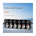 Miniatyrbillede 3 af 5: 12/24v Bilpanel Multi Switch Panel Switch Strømstyring Universal
