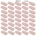 Pikkukuva 1 / 5: 40 kpl Pehmeät vaahtomuoviset nenätyynyt Itsekiinnittyvät EVA-nenätyynyt silmälaseihin Drop shape 1mm