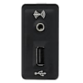 Miniatyrbilde 3 av 5: Golf 7 MK7 USB+AUX Interface Connector Adapter Kit CarPlay Switch 5Q0035726E 5G0035222E