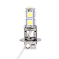 Pikkukuva 3 / 4: 9smd, 2x H3 5050 Valkoinen 9 Smd Led Xenon Dc12v Auto Auton Sumuvalo Lamppu Led-lamput 6500k, H3 9smd