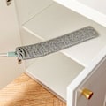Pikkukuva 3 / 5: Yöpöytäpölyharja Pitkävartinen Moppi Uudelleenkäytettävä Mikrokuituinen Pölyharja Lakaisuharja With 1 PCS Cloth