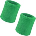 Gröna, 2 handledsskydd, 10 cm mjuka bomullsvadderade sport-handledsskydd