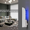 Miniatyrbild 2 av 5: Bug Zapper Tyst Myggdödare Fruktflugefällor För Inomhus, Inomhus Plug-in Flugfälla För Flugor, Fruktflugor, Eu-kontakt (vit)