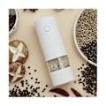 Pikkukuva 3 / 5: Sähköinen mylly USB automaattinen pippuri ja suola LED-valo 5 tilaa Peper Spice Grain Pulverizer K