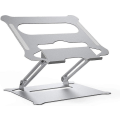 Miniatyrbillede 1 af 5: Justerbar bærbar computer stand - Justerbar aluminiumsstand, kompatibel med bærbare computere (sølv)