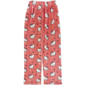 Miniatyrbillede 1 af 6: Søde tegneserie pyjamas bukser kvinder all over print flannel pyjamas jul halloween varm hjem sove graffiti bukser Stil-1 Medium