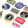 Miniatyrbillede 2 af 5: Nasa 100. rumfærge militærmission logo strygemærker 8-pak til tøj