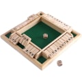 Miniatyrbilde 2 av 5: Player Shut The Box Trettbrett Spill Klassisk terningbrettspill