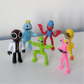 Miniatyrbillede 5 af 5: 12 stk. Roblox Rainbow Friends Mini Figur Legetøj Nyhed Sjov Horror Spil Dukke Actionfigurer Skrivebordsdekorationer Børn Drenge Piger Gamer Gaver