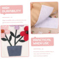 Miniatyrbillede 3 af 5: 1 stk. tre små blomster, søde hygiejnebind opbevaringspose undertøjssæt rejse makeup taske rejse makeup børster ammepudeholder tampon