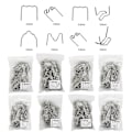 Miniatyrbillede 2 af 5: Varme hæfteklammer til reparation af plastsvejsere Varmsvejsning 0,6 mm/0,8 mm 100x Wave type 0.8mm