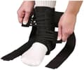 MedSpec ASO EVO Speed Lacer Ankelstøtte Stabilisator - Sort, Medium - Støtte & Beskyttelse til Sportsskader