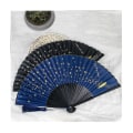 Pikkukuva 1 / 3: Ry Silk Folding Fan, Fa Bamboo Folding Hand Fan ()