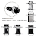 Miniatyrbillede 4 af 5: Reservedel til Weber Igniter Trykknap/afbryder, Passer til Weber Spirit E/s-210 220 310 315 320 330 Gasgrill, 7642 7643 Delvis Udskiftning