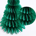 Pikkukuva 4 / 4: 1/2 kpl joulukuusen joulupukin hattu hunajakenno riippuva koriste juhlat pöytäkoristeet Christmas Tree 2Pcs