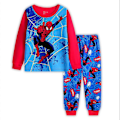 Miniatyrbillede 1 af 2: Drengebørn Spiderman Lange Pyjamas Sæt Pyjamas Nattøj Pjs Alder 3-7 År 6-7 Years