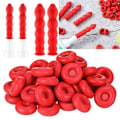 Miniatyrbilde 5 av 5: 10/20/30/50/80/100 stk fugemassebeskyttende hette fugemasseforsegler sparer åpen fugemassetube for tetting og bevaring 100Pcs