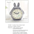 Pikkukuva 4 / 5: Wekity Totoro-teemainen herätyskello, torkkutoiminnolla, hiljainen ja LED-yövalo, paras lahja lapsille ja teini-ikäisille