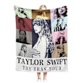 Miniatyrbillede 2 af 5: Taylor Swift The Eras Tour Tæppe Blødt Varmt Fluffy Tæppe Til Soveværelse, Sofa, Fest Dekorationer Gave-yuyu