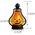 Miniatyrbilde 2 av 4: Halloween-fest lanterne rekvisitt hengende dekorasjonslampe gresskarlys C