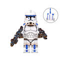 Pikkukuva 2 / 5: 8 kpl/setti Star Wars Minifiguurien Kootut Rakennuspalikat Leikkikalut Echo Jesse Rex Hahmo Keräilylelu