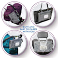 Pikkukuva 3 / 5: Kantava hoitoalusta, kantava hoitoalusta vastasyntyneille tytöille ja pojille - Baby with Smart Wipe Pouch - Wate