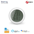 Miniatyrbilde 2 av 5: Ewelink Zigbee Temperatursensor og fuktighetssensor Innendørs hygrometer Termometer Detektor