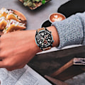 Miniatyrbillede 5 af 5: Brun læderrem til Huawei Watch 3/Pro GT 2 2e rem til Samsung Galaxy Watch3
