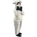 Miniatyrbilde 4 av 5: Ullent sauekostyme for barn, lite lammekostyme for barn M
