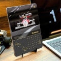 Miniatyrbilde 5 av 5: Formel 1-kalender 2024 Skrivebordskalender Månedlige bordkalendere Dekorasjon for F1-fans Gaver