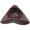 Miniatyrbillede 4 af 5: Pirathat til voksne - Brun slidt læder kolonialstil Tricorn hat