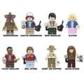 8 st Stranger Things-serien Monterade Byggklossar Leksaksset Minifigurer Modell Barn Present