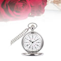 Pikkukuva 2 / 2: Miesten taskukello Vintage taskukello Taskukello Quartz Klassinen taskukello Miehille