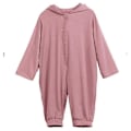 Miniatyrbild 3 av 4: Nyfödd Spädbarn Baby Pojke Flicka Dinosaur Huvad Romper Jumpsuit Pyjamas Brick Red 12 Months