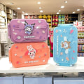 Miniatyrbild 5 av 5: Kawaii Sanrioed Lunchlåda Cartoon Kuromi My Melody Cinnamoroll Pompom Purin Cartoon Flickhjärta Bestick Sked Gåvor