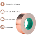 Miniatyrbilde 3 av 5: Ledende kobberfolietape for gitar og EMI-skjerming, lodding, elektriske reparasjoner og snegleavvisende 30mm x 20m