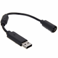 Miniatyrbilde 4 av 5: Usb Breakaway Extension Cable Cord Adapter For Xbox 360 Wired Gamepad Controller
